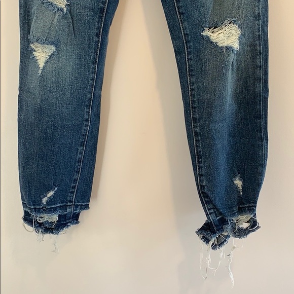 COPY - SOUTH MOON UNDER Cropped Girlfriend Jeans - Picture 8 of 15